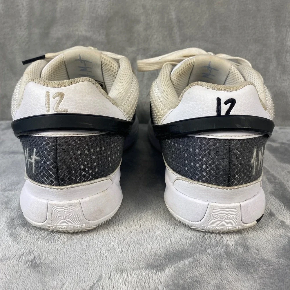 Nike Ja 1 Scratch 2.0 Mens Sz 6.5 Black White Basketball‎ Sneakers FQ4796-101